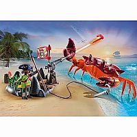 Playmobil Battle with Giant Crab