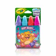 Crayola Sidewalk Chalk (4 Pack) - Very Berry