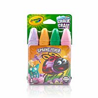 Crayola Sidewalk Chalk (4 Pack) - Spring Fever