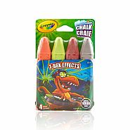 Crayola Sidewalk Chalk (4 Pack) - T-Rex Effects