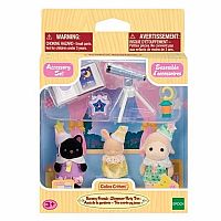 Calico Critters Nursery Friends - Sleepover Party Trio