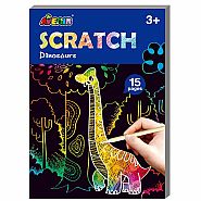 Avenir Scratch Book - Dinosaurs