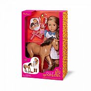 Our Generation Deluxe Doll "Shelley" with Foal