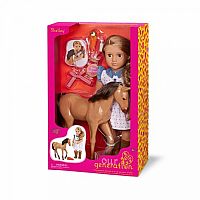 Our Generation Deluxe Doll "Shelley" with Foal