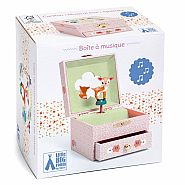 Djeco Wood Fawn Musical Jewellry Box