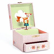 Djeco Wood Fawn Musical Jewellry Box
