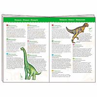 Djeco 100 Piece Observation Puzzle & Booklet: Dinosaurs