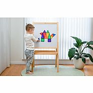 Connetix Magnetic Tiles 24 Piece Rainbow Mini Pack
