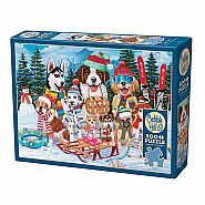 Cobble Hill 500 Piece Jigsaw Puzzle - Snow Day