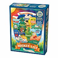 Cobble Hill 500 Piece Jigsaw Puzzle - National Park Bucket List