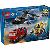 LEGO® City: Helicopter, Fire Truck & Submarine Remix