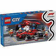 LEGO® City: F1® Pit Stop & Pit Crew with Ferrari Car