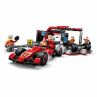 LEGO® City: F1® Pit Stop & Pit Crew with Ferrari Car