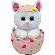 Ty Beanie Boos: Giggles Cat in Egg