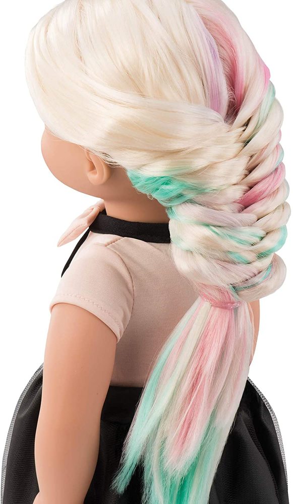 Our Generation Amya Deco Doll Blonde Green Hair Hazel Eyes Fashion Toy 18  in