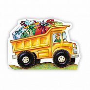 Dump Truck with Presents Card