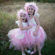Great Pretenders Iridescent Pink Fairy Dress With Halo