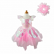 Great Pretenders Iridescent Pink Fairy Dress With Halo
