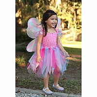 PINK BUTRFLY DRESS/WINGS/WAND