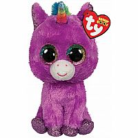 Ty Beanie Boos ROSETTE UNICORN VIOLE