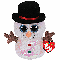 Ty Melty Reversible Sequin Snowman
