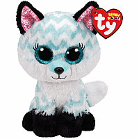 Ty Beanie Boos: Atlas Fox Aqua Chevron