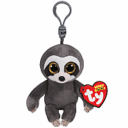 Ty Dangler Grey Sloth Clip