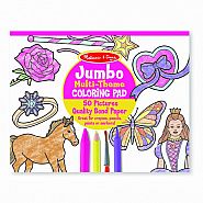 MELISSA & DOUG Jumbo Colouring Pad: PINK