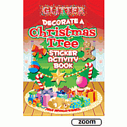 Dover Glitter Decorate a Christmas Tree Sticker Activity Book