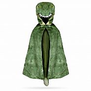 GREAT PRETENDERS HOODED CAPE T-REX GREEN
