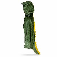 GREAT PRETENDERS HOODED CAPE T-REX GREEN
