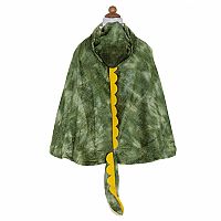 GREAT PRETENDERS HOODED CAPE T-REX GREEN
