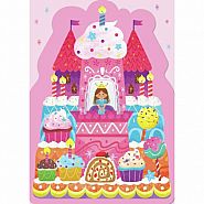 PRINCESS CASTLE CAKE DIE-CUT CARD