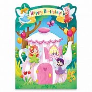Fairy Tea Party Birthday Card