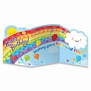 Rainbow Tri-Fold Card