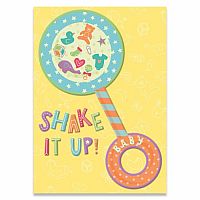 Rattle " Shake it Up!" Card