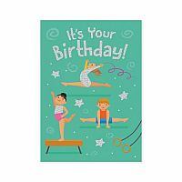 Gymnastics "It's Your Birthday!" Card