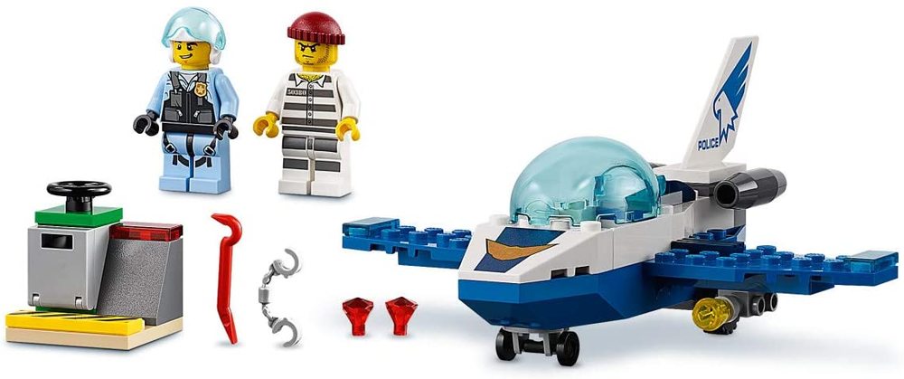 Sky police jet patrol lego hot sale