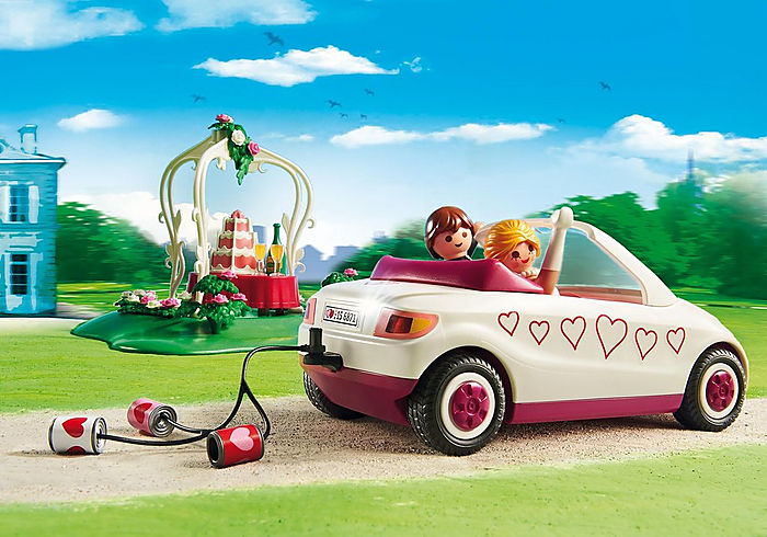 Playmobil-PLAYMOBIL STARTER PACK WEDDING CEREMONY 71077(71077...