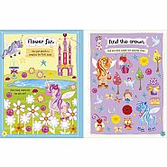 MBI I LOVE UNICORNS Paperback with Puffy Stickers