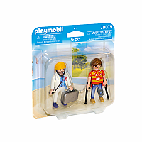 Playmobil DuoPack: Doctor and Patient