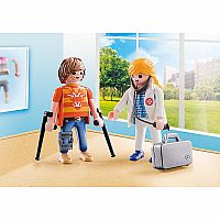 Playmobil DuoPack: Doctor and Patient