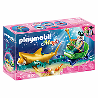 Playmobil King of the Sea with Shark Carriage