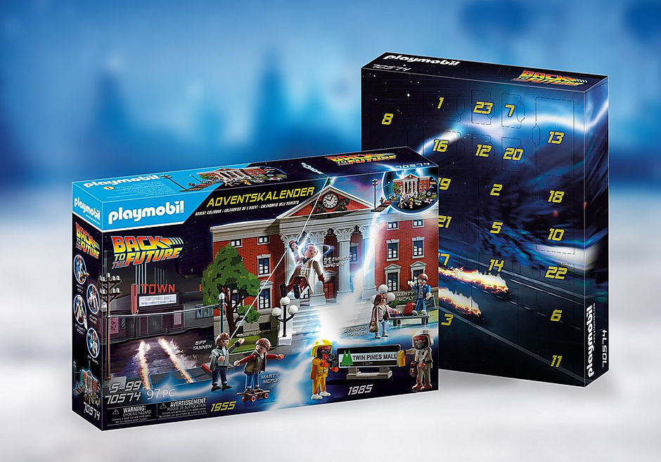 Playmobil Advent Calendar BACK TO THE FUTURE Timeless Toys Ltd 