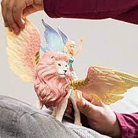 Bayala® Fairy in Flight on Winged Lion