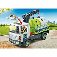 Playmobil Glass Recycling Truck with Container