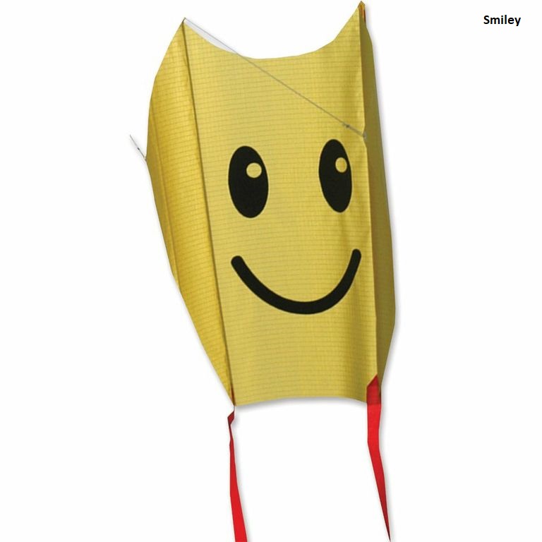 Premier Kites Mini Sled kite - Smiley Face - Timeless Toys Ltd.