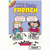 Dover Colour & Learn Easy French Phrases for Kids