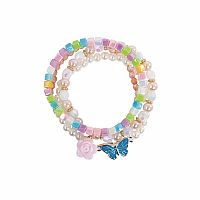 Pearly Butterfly Bracelet