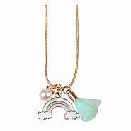 Rainbow Tassel Necklace 